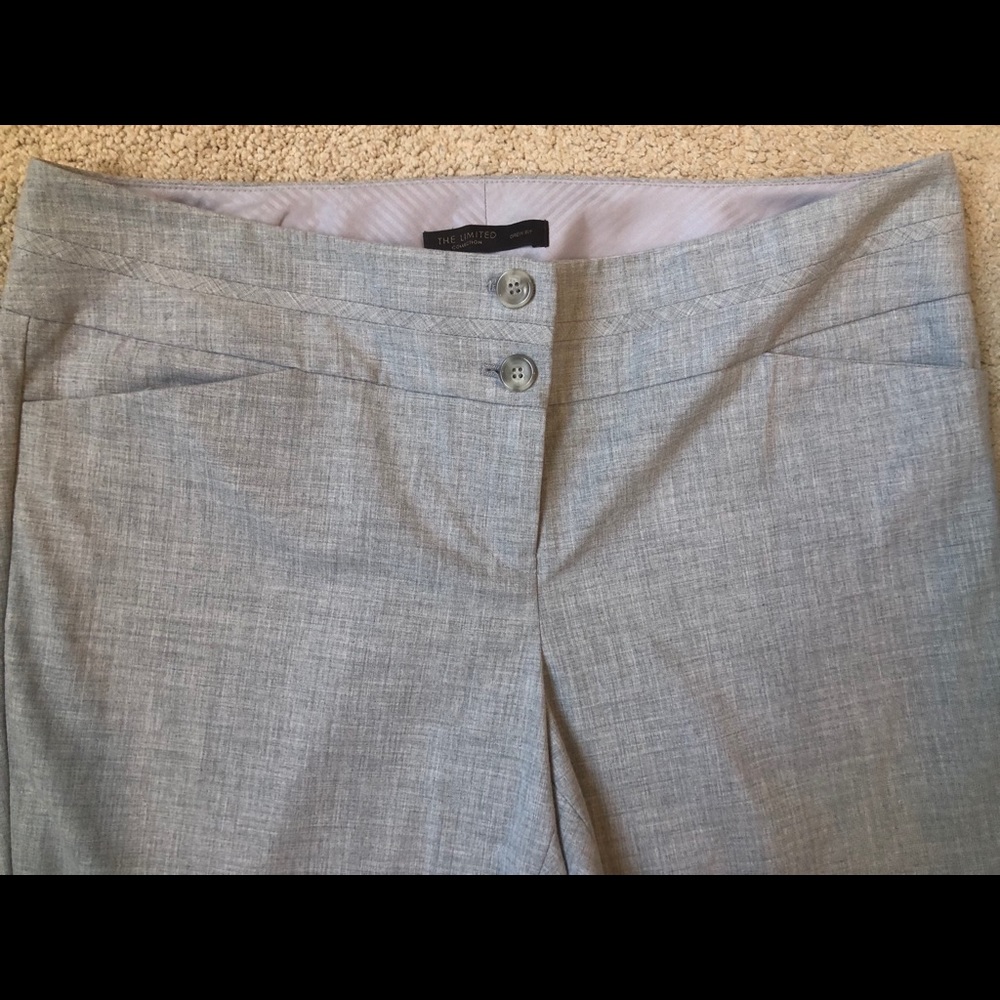 The Limited Drew Fit Grey Slacks